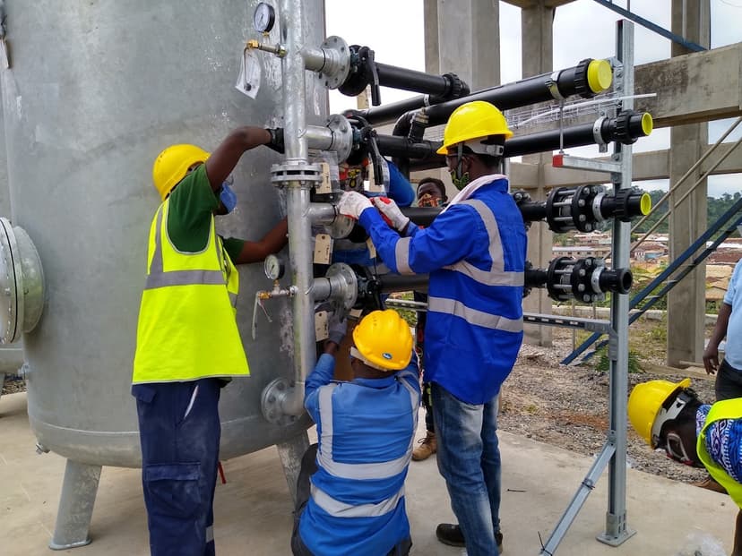 Automated Water Purification Plants